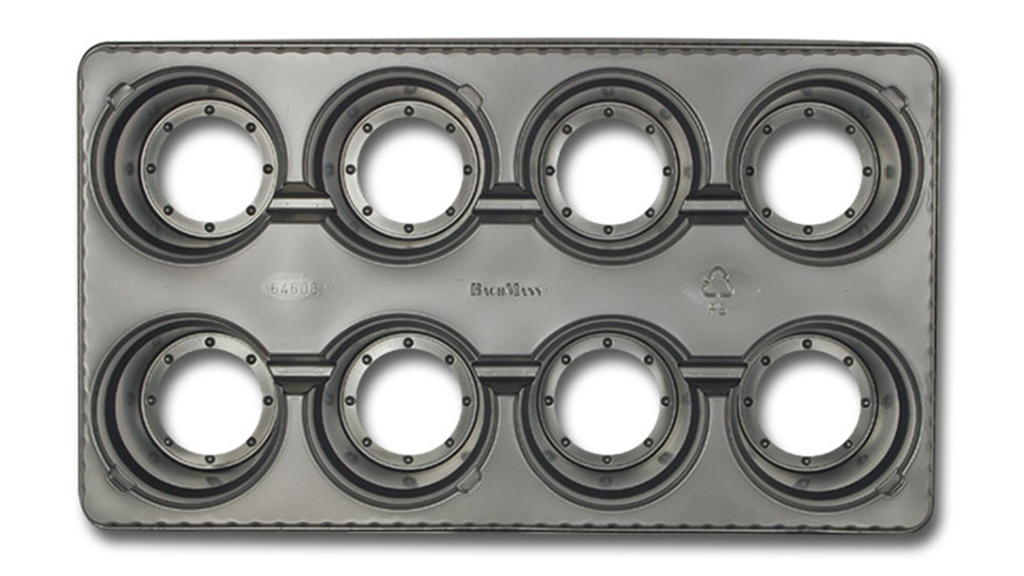 Starlet-Tray 8 Mulden, Topfmass 12 cm