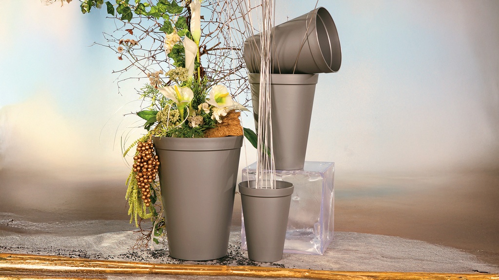 Schnittblumenvase, 25 cm Ø, 34 cm hoch