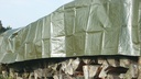 Gewebeplane «forte», 250 g/m², olivgrün, 8 x 12 m