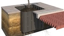 Wurzelführungsbahn ROLLRIB® 59 cm hoch, Rolle à 21 m