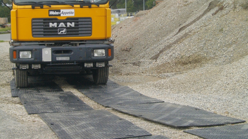 Bodenschutzplatte EUROMAT® 120x240 cm, 14 mm dick