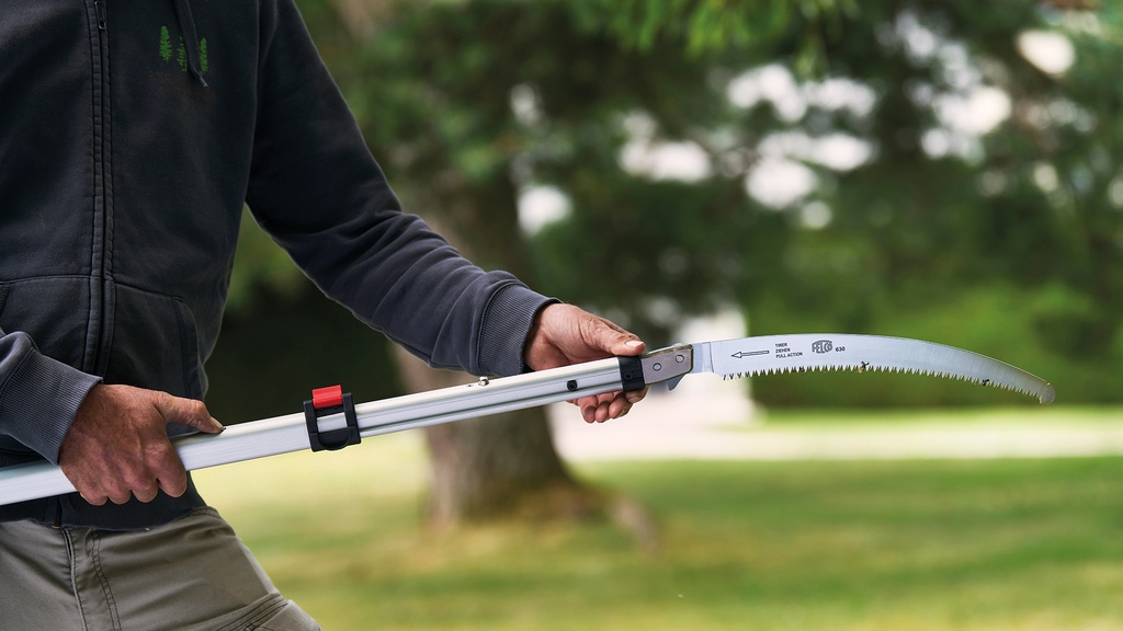 Teleskopsäge FELCO 682, 2-teilig, Blattlänge 33 cm, Länge 207-340 cm