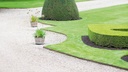 Randbegrenzung Stahl feste Zacken, anthrazit, 2.5 mm x 10 cm, 225 cm lang