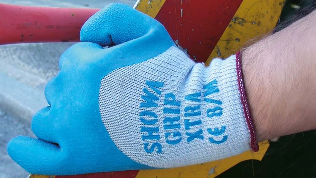 282.350.09_Schutzhandschuhe SHOWA GRIP XTRA blau, Grösse 9/L