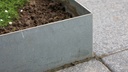Randbegrenzung Stahl verzinkt 3 mm x 10.2 cm