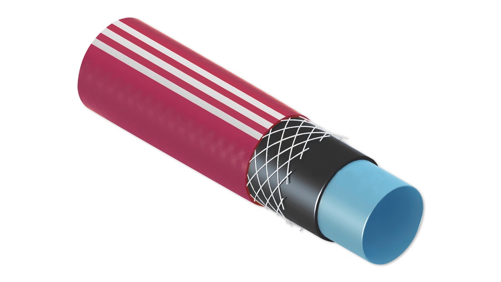 150.170_Gummischlauch QUATTROFLEX PROFI 19x4.0 mm, Rolle à 40 m