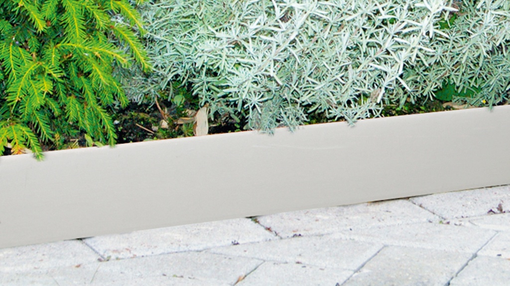 Randbegrenzung Edelstahl 2 mm x 10.2 cm
