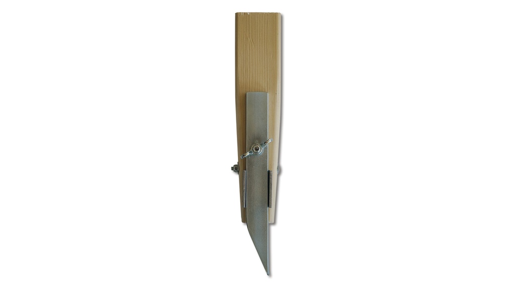 Pointe de sécurité ajustable, pour échelles en bois, montée