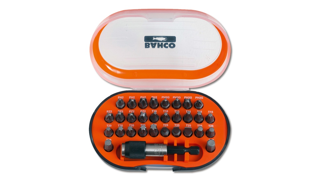 Bitsatz BAHCO 31-teilig 1/4”
