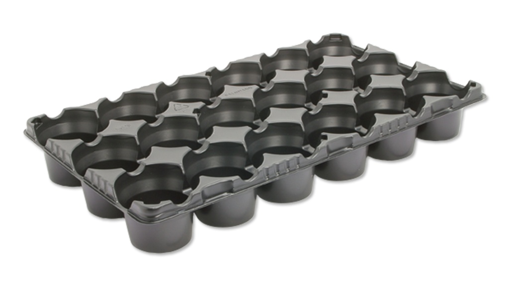 Starlet-Tray 15 alvéoles, mesure de pot 9 cm