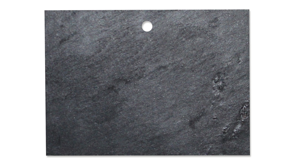 Schiefertafel eckig mit Loch 7 mm Ø, 70 x 50 mm