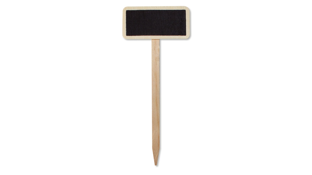 Système «bois-ardoise», hauteur surface 14.5 cm, grandeur pancarte 24 x 53 mm