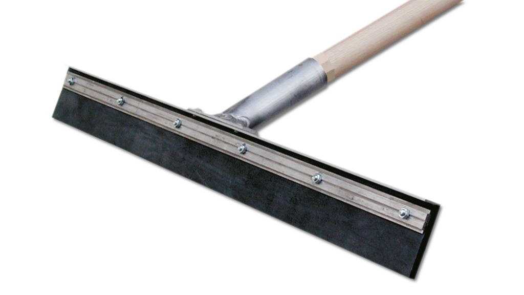 Gummiwischer 60 cm breit, mit Stiel 170 cm