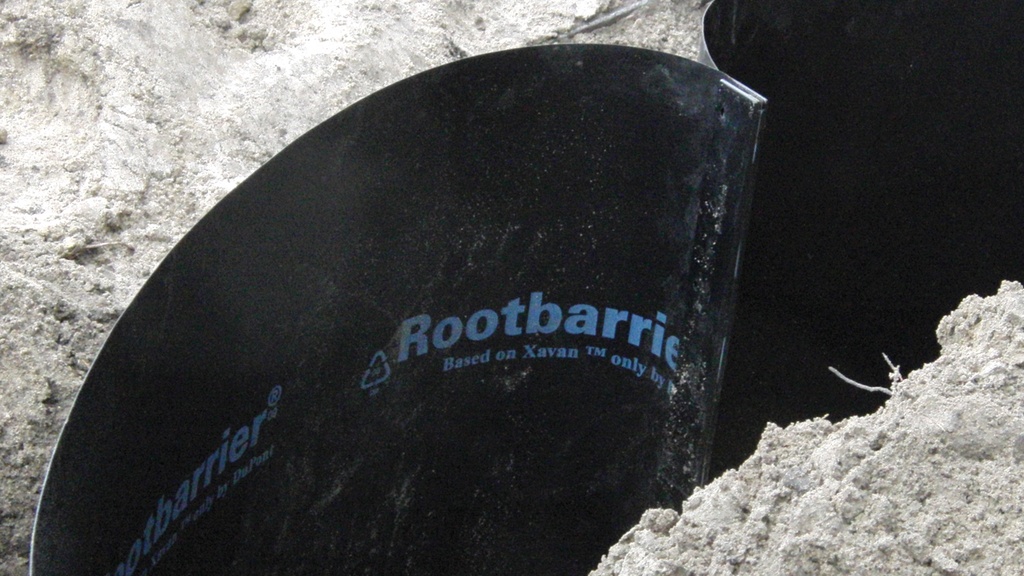 Toile anti-racines ROOTBARRIER® 420 g/m² UV, longueur 50 m, largeur 140 cm