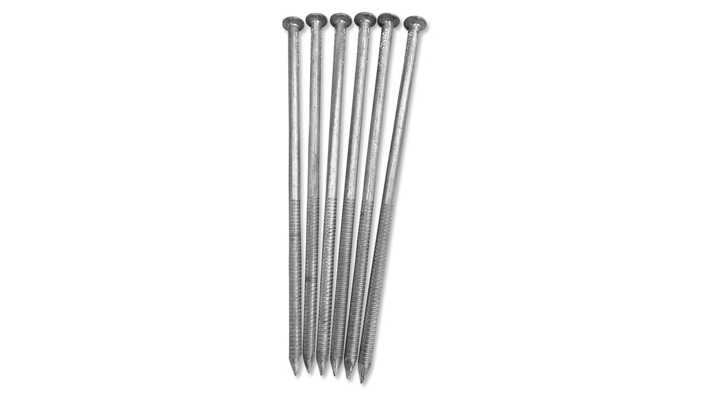 Clou non zingué, ø 7 mm, longueur 21 cm