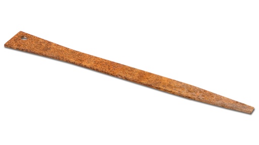 Erdspiess Stahl Cor-Ten unbeschichtet rostig 40.6 cm