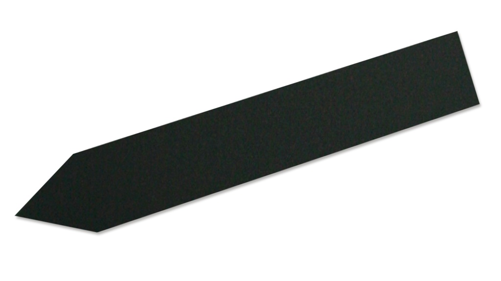 Stecketiketten schwarz, 300 x 35 mm, Beutel à 10 Stück