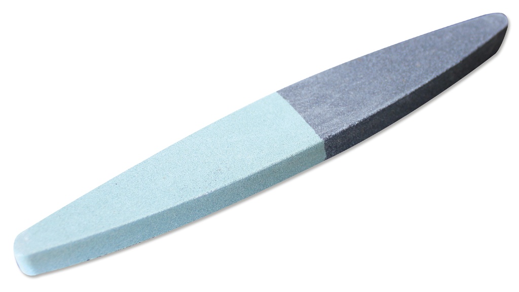 Double pierre à aiguiser, longueur 23 cm