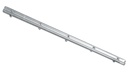 Barre en fer en U zingué 130 cm