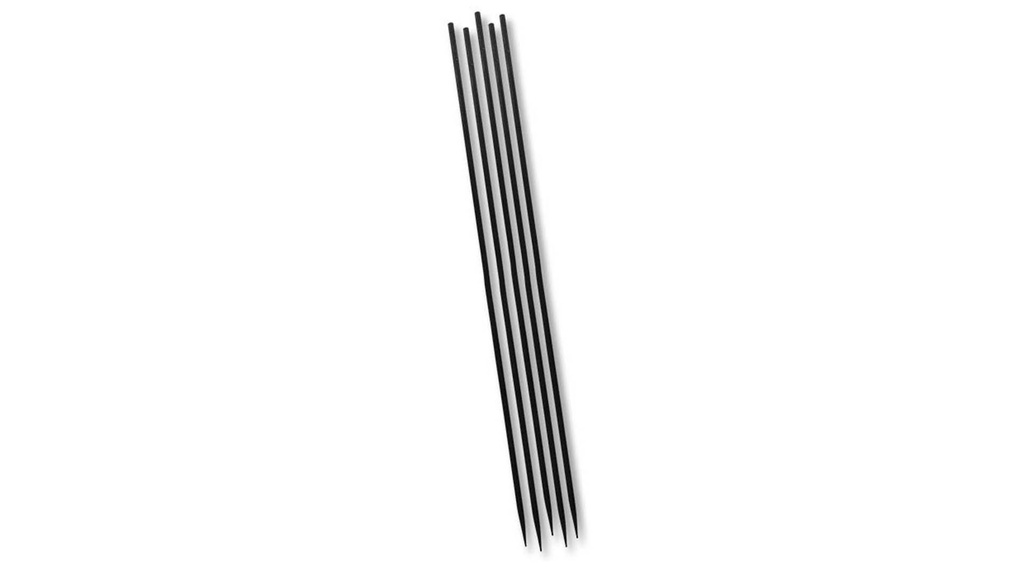 Bambou refendu couleur noir, 40 cm, ø 4.5 mm, botte de 4'000 pièces