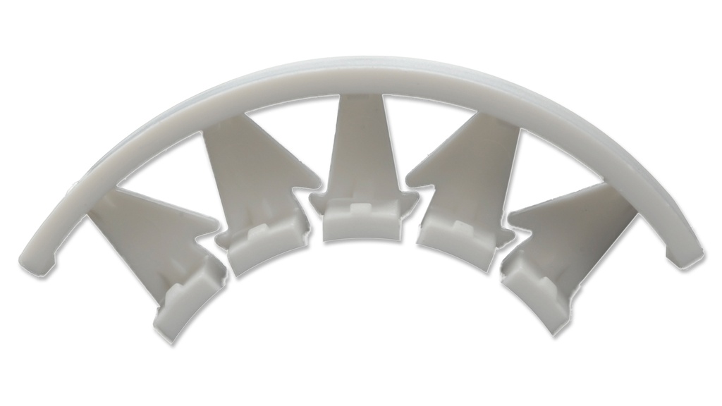 Triebbügel 5 mm weiss, flexibel, Beutel à 500 Stück