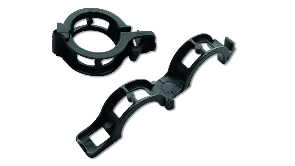 Pflanzenbefestigungsclip 14 mm schwarz, 17'000 Stück