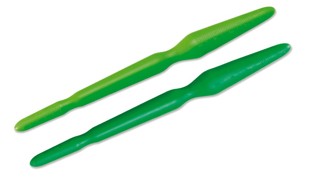 Repiquoir en plastique vert, 18 cm longueur