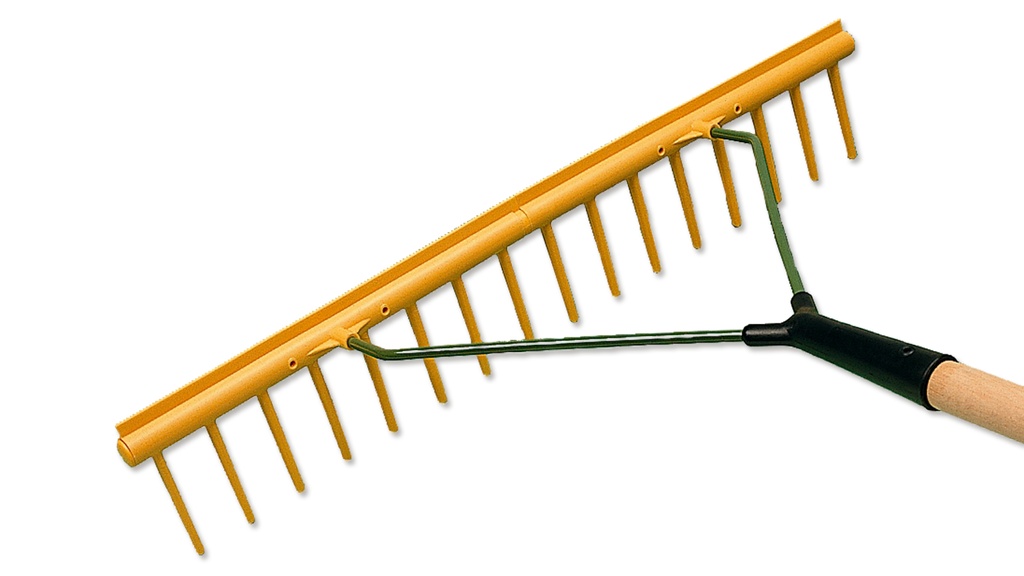 Râteau pour aplanir, en plastique, largeur 64 cm