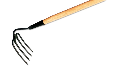 Croc, avec 4 dents, longueur des dents 13 cm