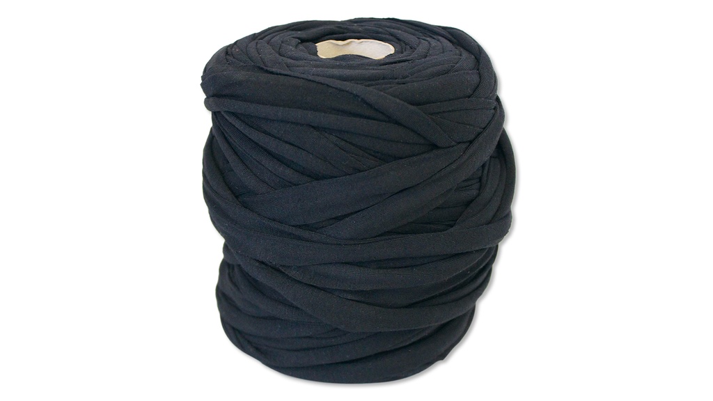 Textil-Bindeschnur schwarz, Spule à 1 kg
