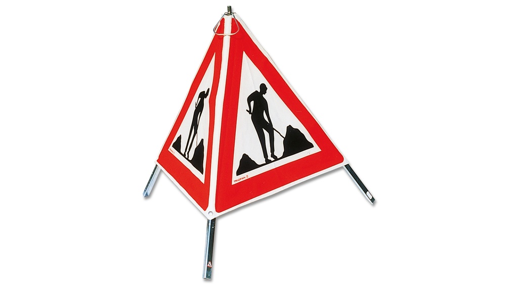 Signal pliable TRIOPAN, travaux signal 1.14, qualité normale, grandeur 90 cm