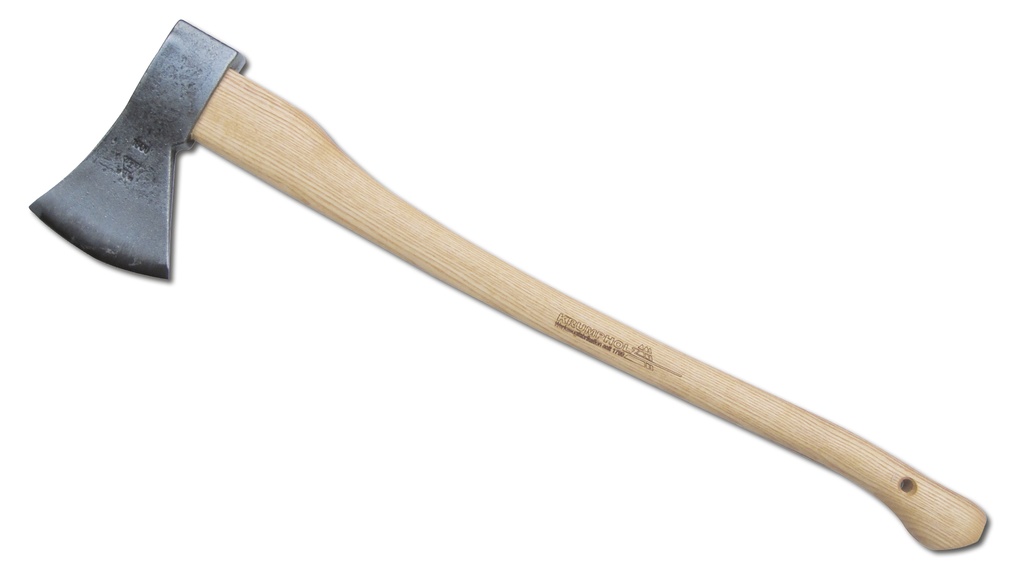 Hache de forêt, manche en frêne 70 cm, poids 1.25 kg