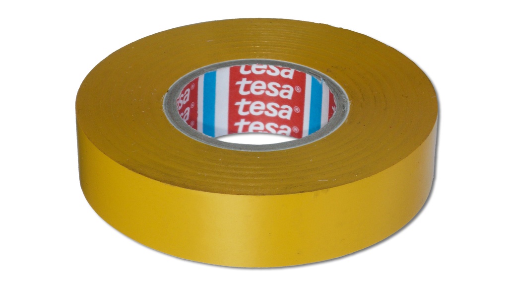 Isolierband tesaflex®, aus PVC gelb, 19 mm x 33 m