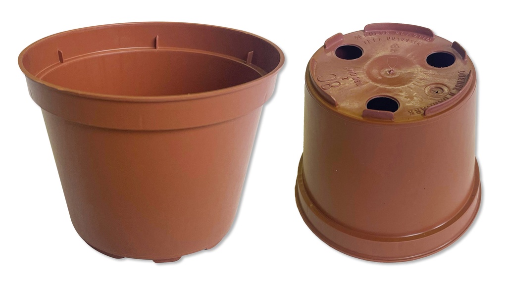 Pots en plastique, ø 8 cm, carton de 2560 pièces