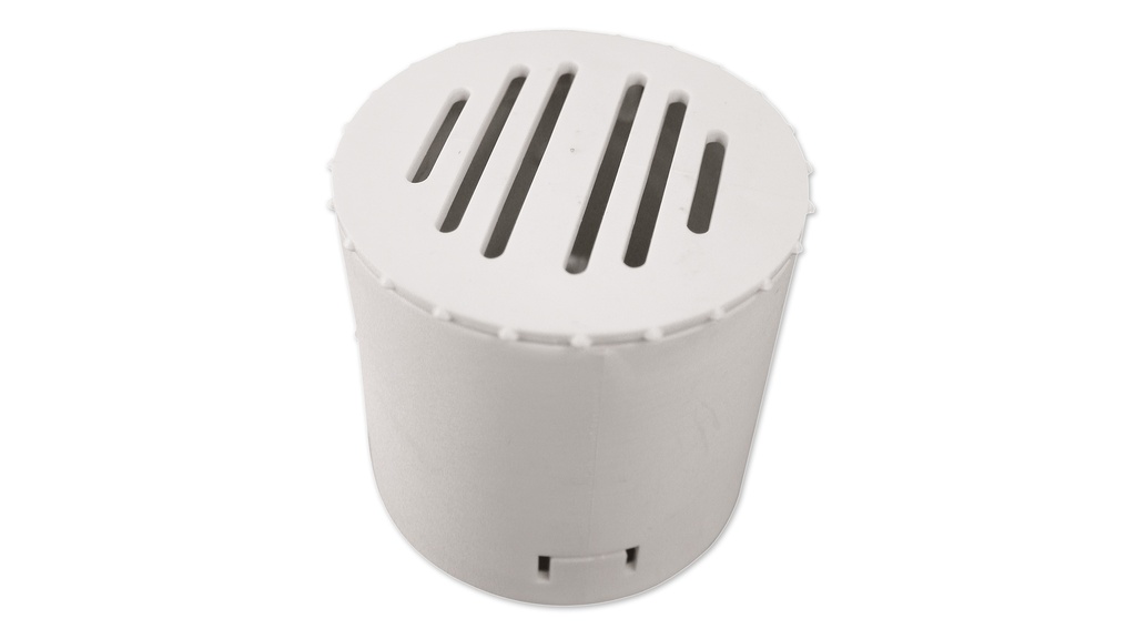 Bouchon de fin de ligne blanc, pour tube drain art. 202.750