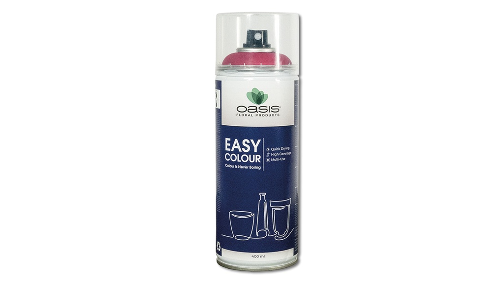 OASIS® Easy Color Farbspray metallic silber, 400 ml