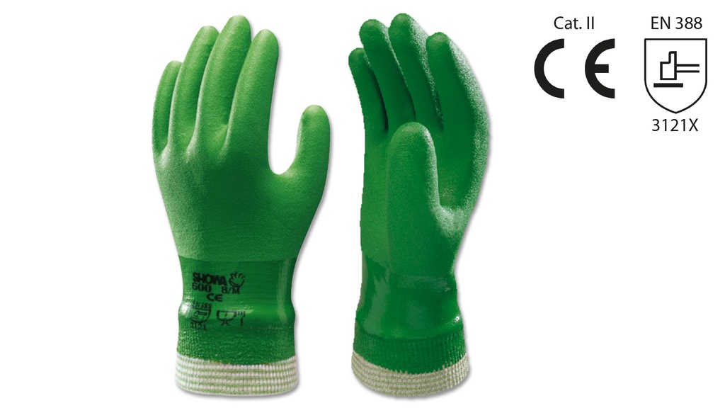 Schutzhandschuhe SHOWA 600, Grösse 10/XL