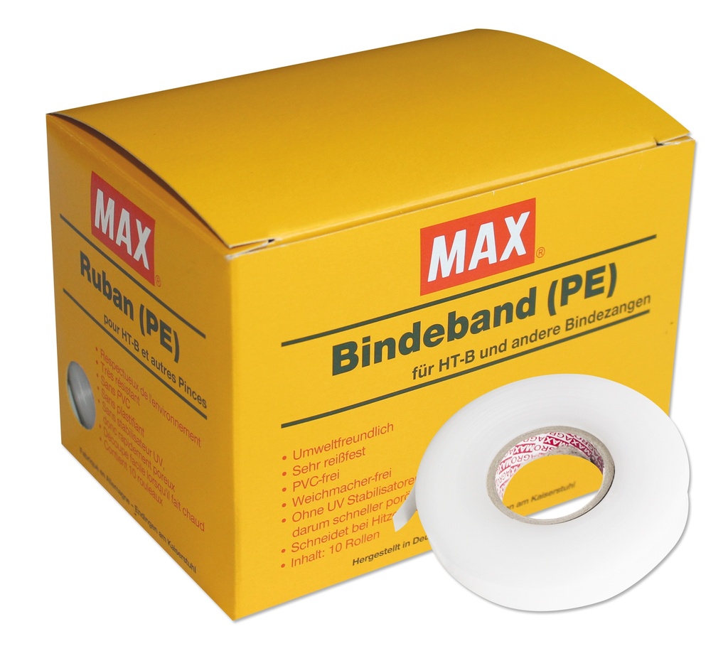 Ruban MAX PHT épaisseur 0.20 mm, longueur 20 m, 10 rouleaux