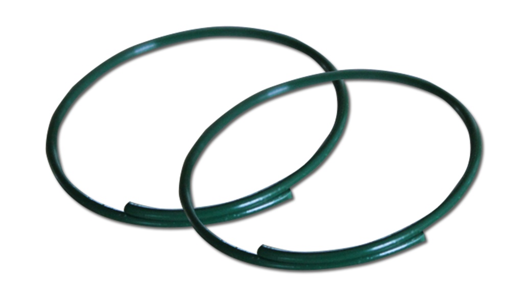 Bagues oeillets vert, ø 22 mm, carton de 500 g