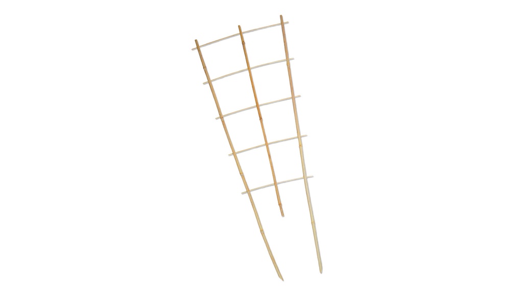 Espalier pour plantes grimpantes en bambou 110cm, bâtons 3/5