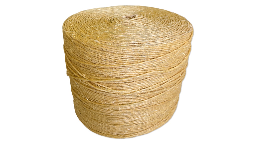 Ficelle de sisal, couleur naturelle, bobine de 4.1 kg