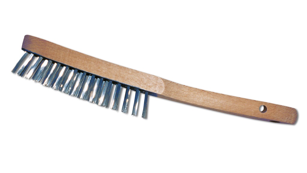 Brosse métallique à 4 rangées, 290/35 mm