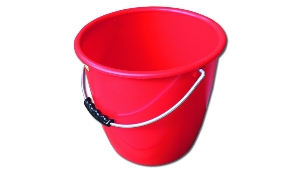 Seau en plastique, contenance 15 lt