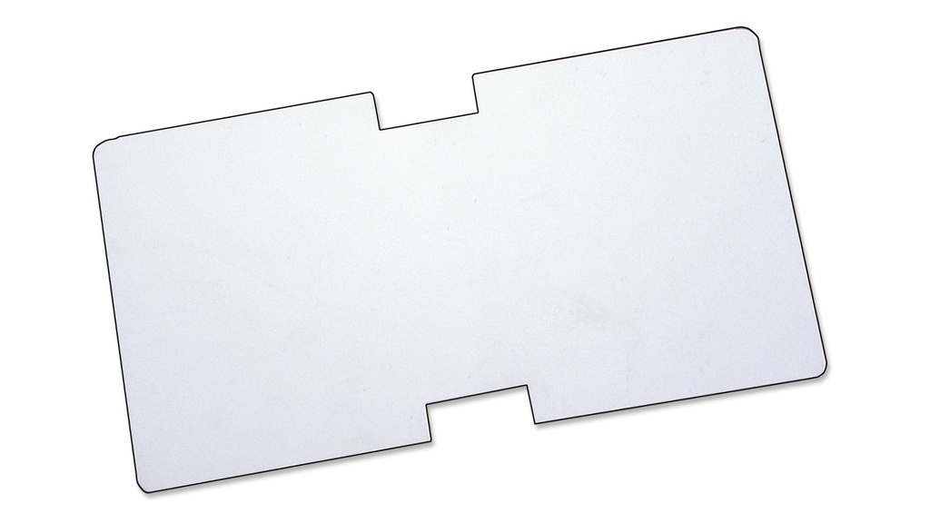 Feuilles d’étiquette blanche 13.5 x 7 cm, botte de 100 pièces
