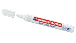 [424.290] Marqueur craie «EDDING 4095», blanc, largeur du trait env. 2-3 mm
