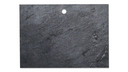 [442.101] Schiefertafel eckig mit Loch 7 mm Ø, 95 x 70 mm