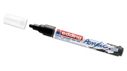 [424.210] Marqueur acrylique «EDDING 5100», noir, largeur de trait 2-3 mm