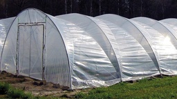 [134.110] Feuille en plastique transparent, longueur 30 m, largeur 650 cm, épaisseur 0.18 mm