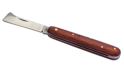 [200.468] Couteau greffoir, manche en bois, longueur 10.5 cm