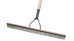 [207.170.75] Râteau de caoutchouc 49 dents, largeur 75 cm